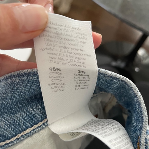 Mother Superior Size 30 High Waist Hiker Hover Undone Hem - Picture 11 of 13